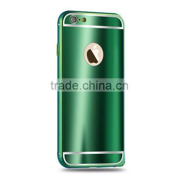 Fashion Gold Plated Metal Bumper Case for iPhone 6Plus 6s Plus 5.5 Hard PC Back Protective Shell Cover MT-5732