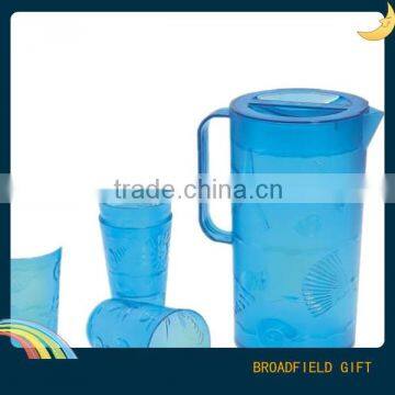 2014 Food Grade clear Printed Acrylic beer Mugs for Hotel, Bar and Household