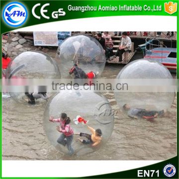 Commercial grade giant water ball water polo ball sticky smash water ball for fun