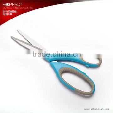 Soft grip handle house scissors