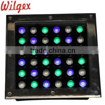 IP67 Waterproof Outdoor Christmas Color Changing RGB LED Inground Light photo-5