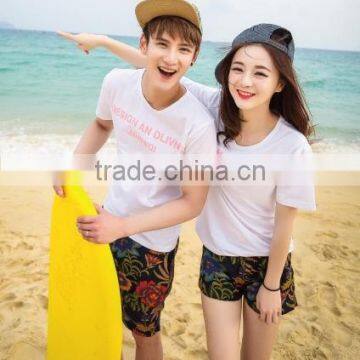 Outwear Cotton High Quality Love Couple T-shirt Design photo-2
