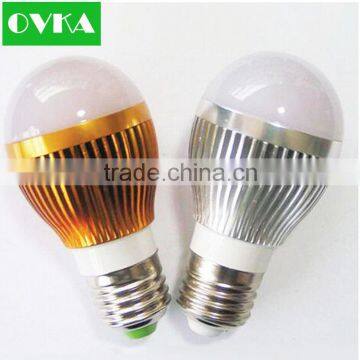 led bulb aluminum housing E27 / B22 220V White/ Warm White 3w to 48w