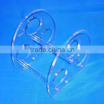 GH-RZ269 2014 Hot Sale Different Acrylic Wine Bottle Rack Display Holder,Artistic Design Acrylic Wine Display Rack photo-6