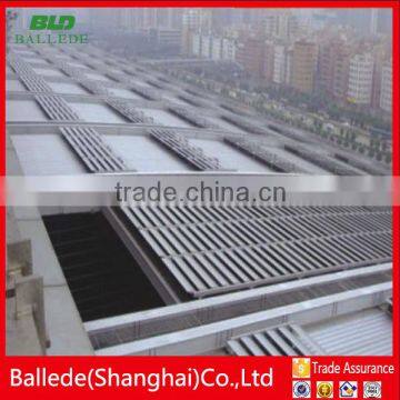 outdoor aluminum retractable louver roof system for sunshade