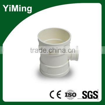 YiMing pvc pipe fitting injection molding machine 90 degree reducing tee