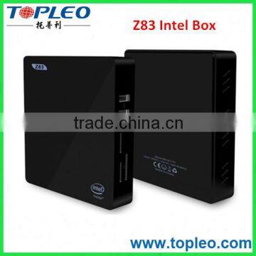 Z83 Mini PC Intel quad core Window 10 TV Box