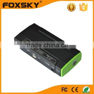 FCC,CE,ROHS,EMC,MSDS,UN38.3 Certification and Jump Start Type car jump starter power bank 12v