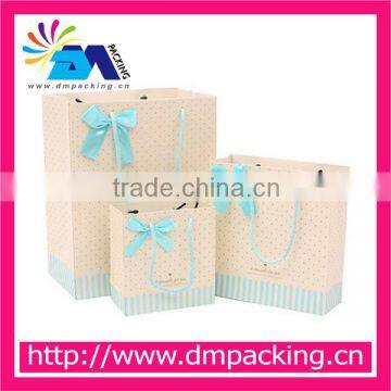 Promotional logo paper bags for lingerie customized acceptable wholesale