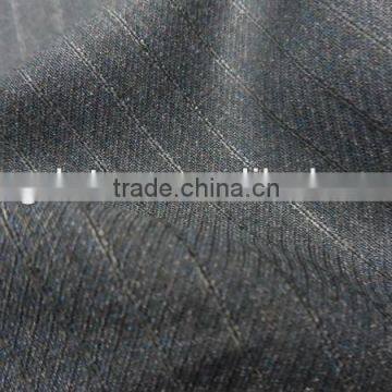 Viscose and Polyster Stripe Men TR Suiting Fabric