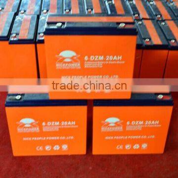 High Efficiency 12v 24v 48v 20ah Motorcycle Battery photo-3