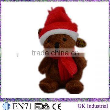 christmas bear plush toy