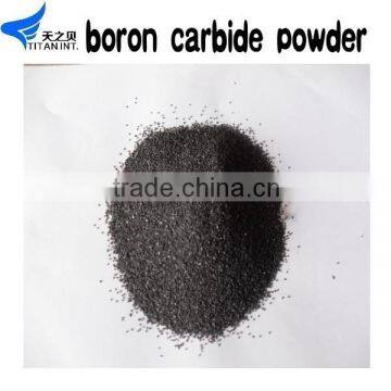 Nuclear grade boron carbide powder for abrasive material