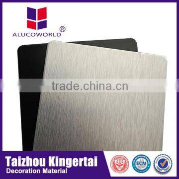 Alucoworld brushed waterproof exterior wall siding and decorative panel