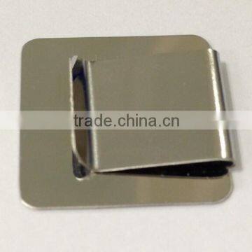 fashion blank metal money clip