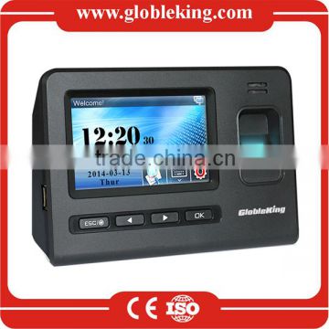 4.3 Inch Touch Screen fingerprint time and attendance with free software