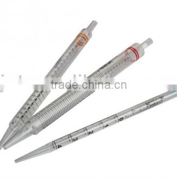 Serological Pipets Mini Pipette with 5ml, 10ml, 25ml