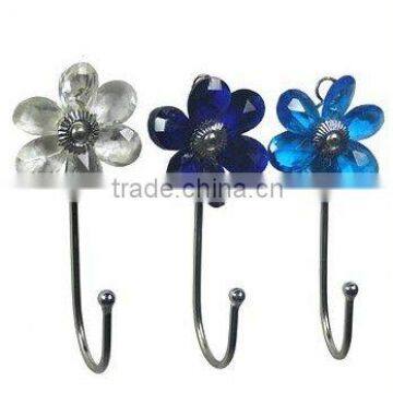Pot Hangers & Hooks--Set of 3 Glass Beads Hooks