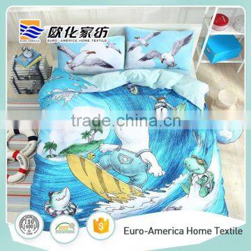 China Supplier Animal Cartoon Twin Children Kid Bed Sets Bedding Set