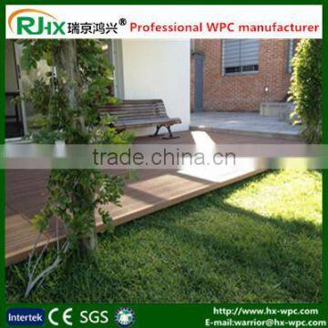 100% environmentally outdoor wood composite decking with factory price/High quality and good price tech wood decking