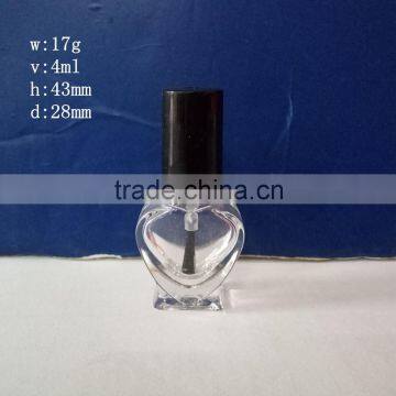 4ml heart shape nail polish oil glass bottle                        
                                                                                Supplier's Choice