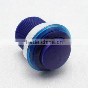 28mm Video arcade game blue plastic push button switch