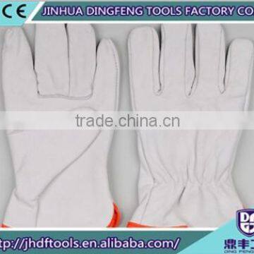 10.5 inch high quality head layer cowhide glove, durable