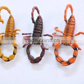 Pearl Powder 4 inch Plastic Scorpion Toys Magnet, Halloween Gift