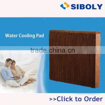 Industrial evaporative air cooling pad