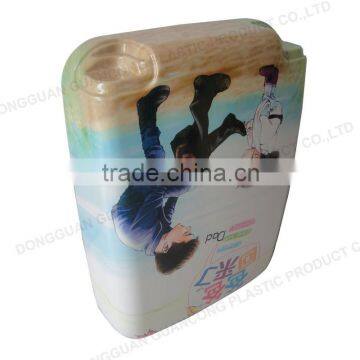 Plastic ABS+PC film suitcase shell for luggage