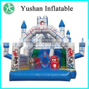 Funny Park Games Factory Cheap Giant Inflatable Bouncer Slide photo-2