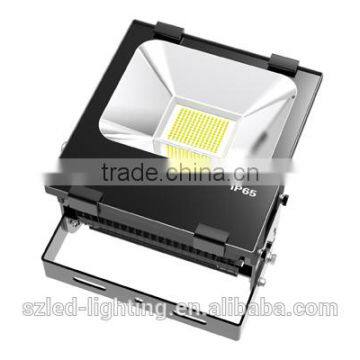 High quality black body new finn heat dissipation 100W led flood light