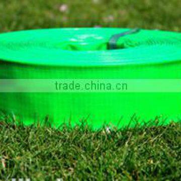 China Agriculture Farm Collapsible High Pressure Layflat PVC Irrigation Hose