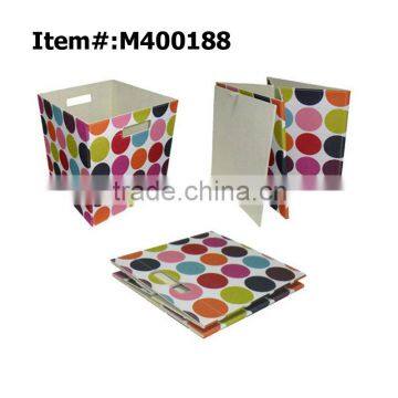 Folding Fabric Nonwoven Covered Home Candy Storage Box