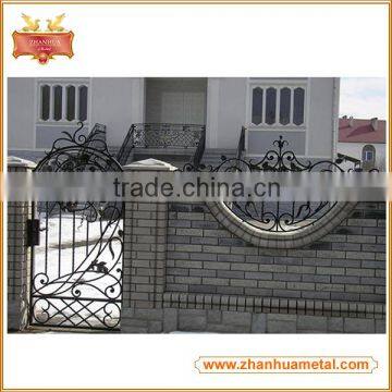 Decorative Wrought Iron Metal Gate Designs photo-4