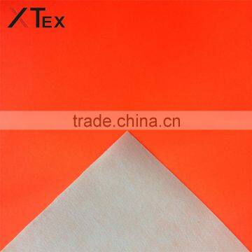Textiles Leather Products, Fluorescence Embossed Imitation Leather Price per Meter Used in Raincoat, Fisher Suit Supplier China photo-3