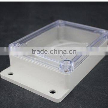 115*85*35mm waterproof electrical boxes ip65 wall mount clear lid