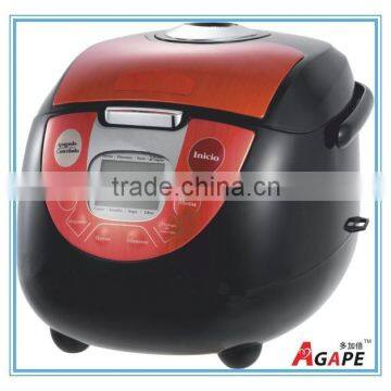 5L NEW CREATIVE MULTI SQUARE RICE COOKER ELECTRIC KITCHEN APPLIANCE,110-240V,LCD DISPLAY