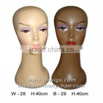 beautiful mannequin wig heads