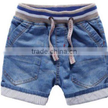 strip ribbing waistband cotton boys jean shorts Baby Denim children kids jean shorts boys denim shorts                        
                                                Quality Choice