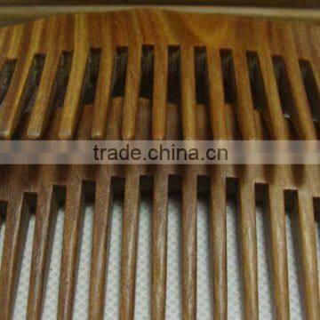 Promotion Solid Wood Wide Tooth Hair Comb photo-3