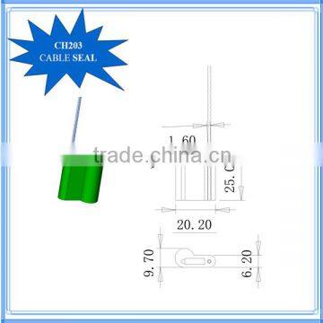 CH203 bar coded aluminium container seal