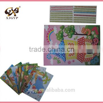 mosaic sticker/mosaic sticker art/mosaic sticker sheet