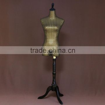 Adjustable beautiful female mannequin torso dress form