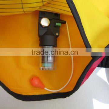 Solars Approved Auto and Manual Inflatable Life Jacket Personal Flotation Device (PFD) With(HIT) Hydrostatic Inflator Tecnology