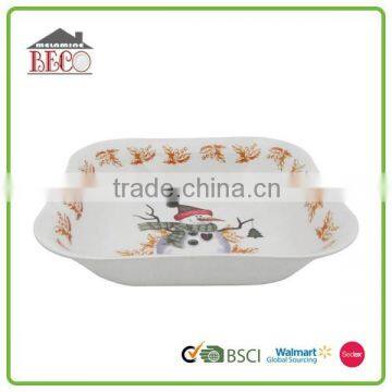 Eco-friendly security recycled plastic insulated food bowl