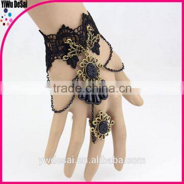 bracelet rope Retro black lace bracelets fashion bracelets