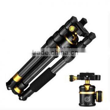 Q888C beike Qingzhuang lightweight carbon fiber camera tripod recommend tv joint stand w tripod bag quick release plate mount