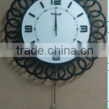 Factory directly hot sell cheap price gift promotion decorative metal wall clock