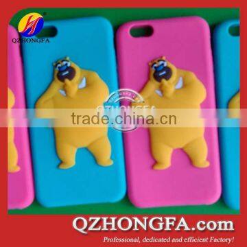 China Manufacture Silicone Mobile Phone Case for Cell for iphone 6, iphone5, iphone 4